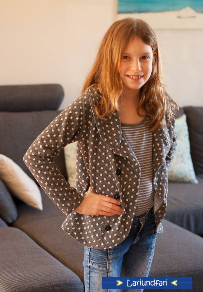 Ebook / Schnittmuster lillesol basics No.60 Jacke Sierra *mit Video-Anleitung*