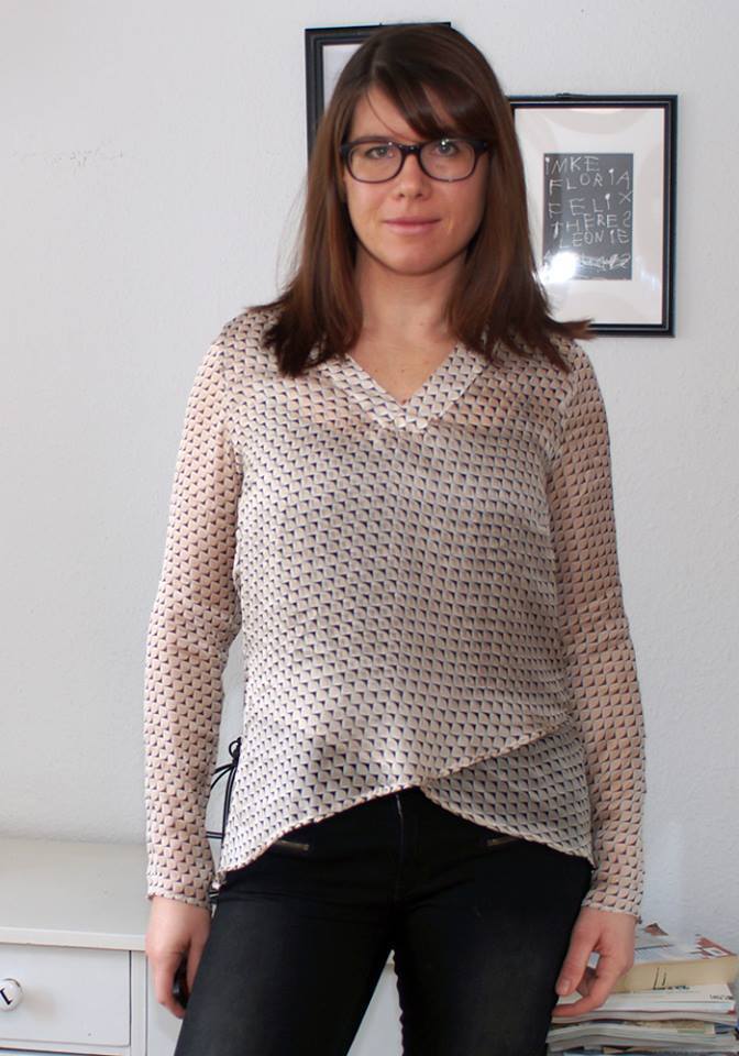 Designbeispiel: lillesol women No.17 Verano-Bluse