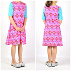 Ebook / Schnittmuster lillesol basics No.28 Jerseykleid mit Uboot-Ausschnitt