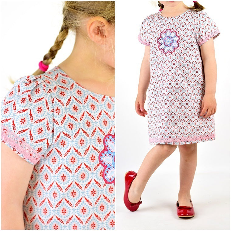 Ebook / Schnittmuster lillesol basic No.31 Tunika-Kleid Webware