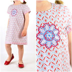 Ebook / Schnittmuster lillesol basic No.31 Tunika-Kleid Webware