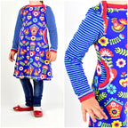 Ebook / Schnittmuster lillesol basics No.35 Kleid mit amerikanischem Ausschnitt