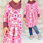 Ebook / Schnittmuster lillesol basics No.39 Kleid mit Rollkragen * mit Video-Nähanleitung *