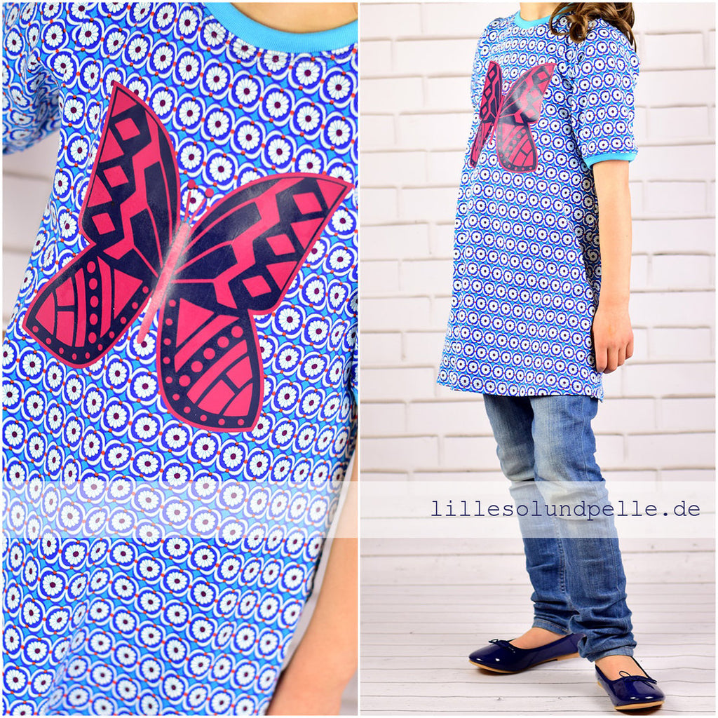 Ebook / Schnittmuster lillesol basic No.2 Tunika-Kleid *mit Video-Anleitung*