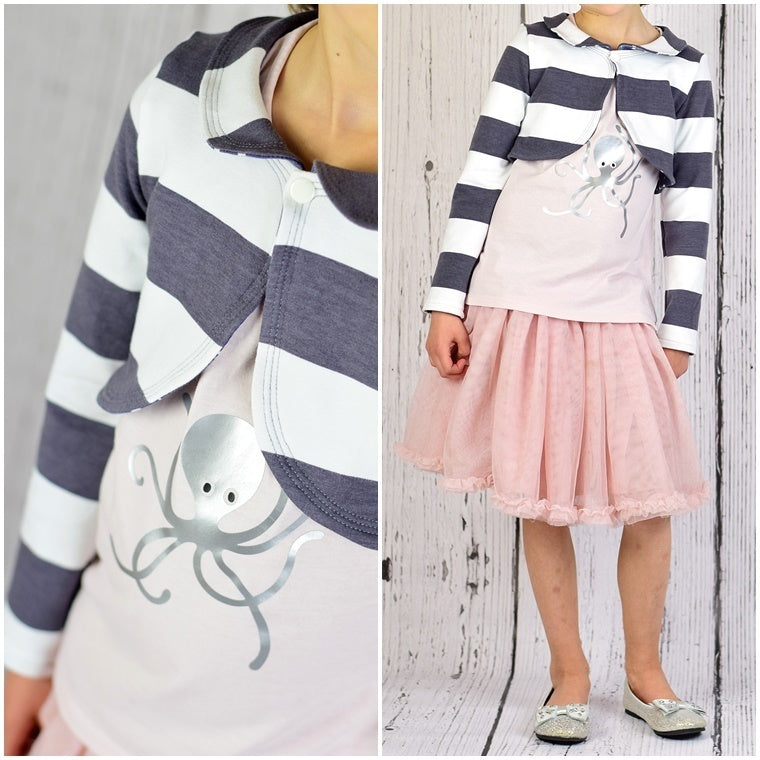 Ebook / Schnittmuster lillesol basics No.43 Bolero