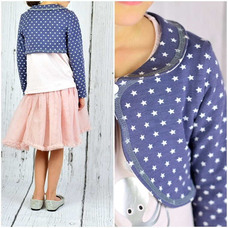 Ebook / Schnittmuster lillesol basics No.43 Bolero