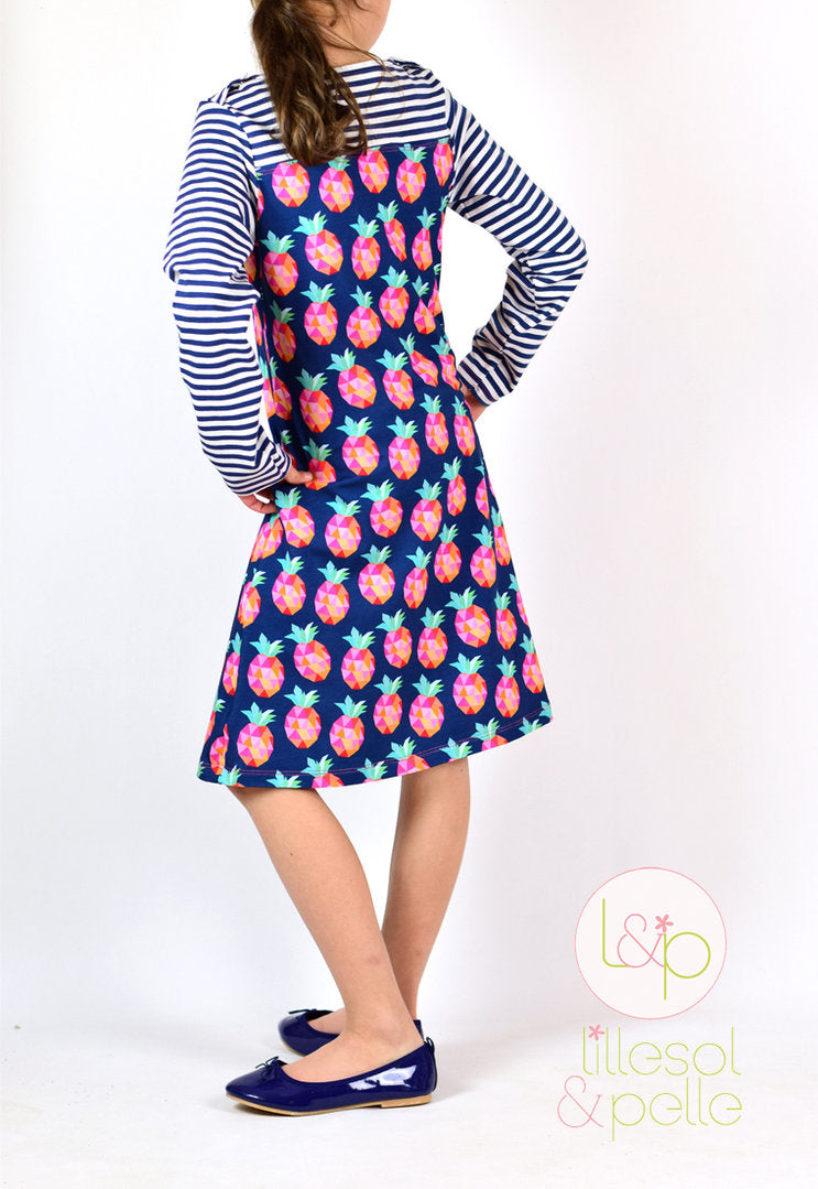 Ebook / Schnittmuster lillesol basics No.47 Frühlingskombi Kleid & Shirt