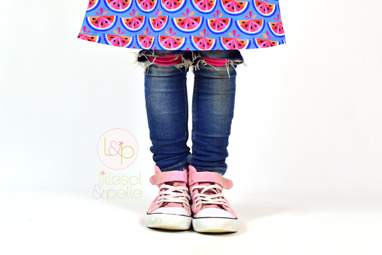 Ebook / Schnittmuster lillesol basics No.47 Frühlingskombi Kleid & Shirt