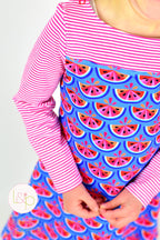 Ebook / Schnittmuster lillesol basics No.47 Frühlingskombi Kleid & Shirt