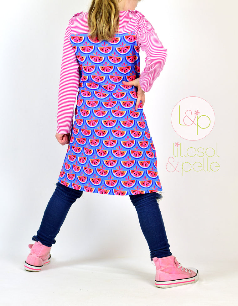 Ebook / Schnittmuster lillesol basics No.47 Frühlingskombi Kleid & Shirt