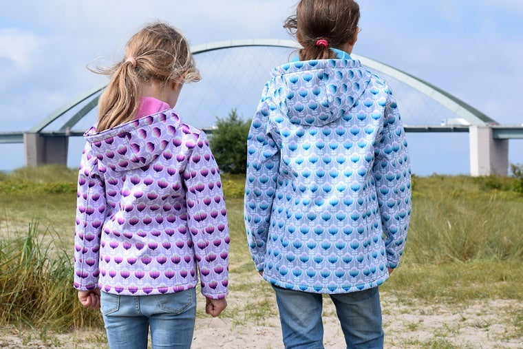 Ebook / Schnittmuster lillesol basics No.49 Softshelljacke *mit Video-Nähanleitung*