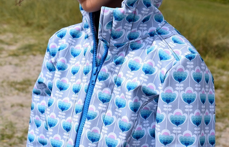 Ebook / Schnittmuster lillesol basics No.49 Softshelljacke *mit Video-Nähanleitung*