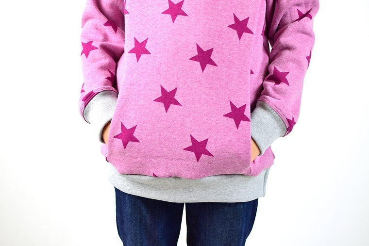 Ebook / Schnittmuster lillesol basics No.52 Hoodie * mit Video-Nähanleitung *