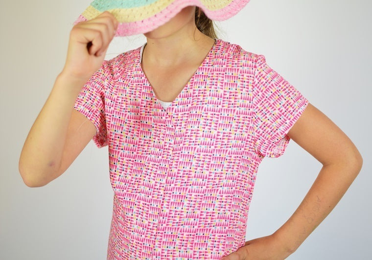 Ebook / Schnittmuster lillesol basics No.55 Marisol-Bluse * mit Video-Nähanleitung *