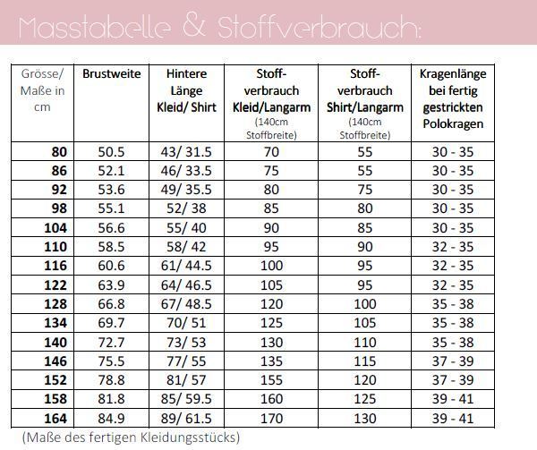 Ebook / Schnittmuster lillesol basics No.57 Polokleid & -Shirt
