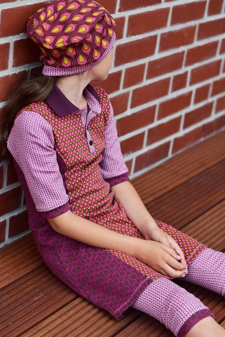 Ebook / Schnittmuster lillesol basics No.57 Polokleid & -Shirt