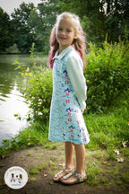 Designbeispiel: lillesol basics No.57 Polokleid & -Shirt