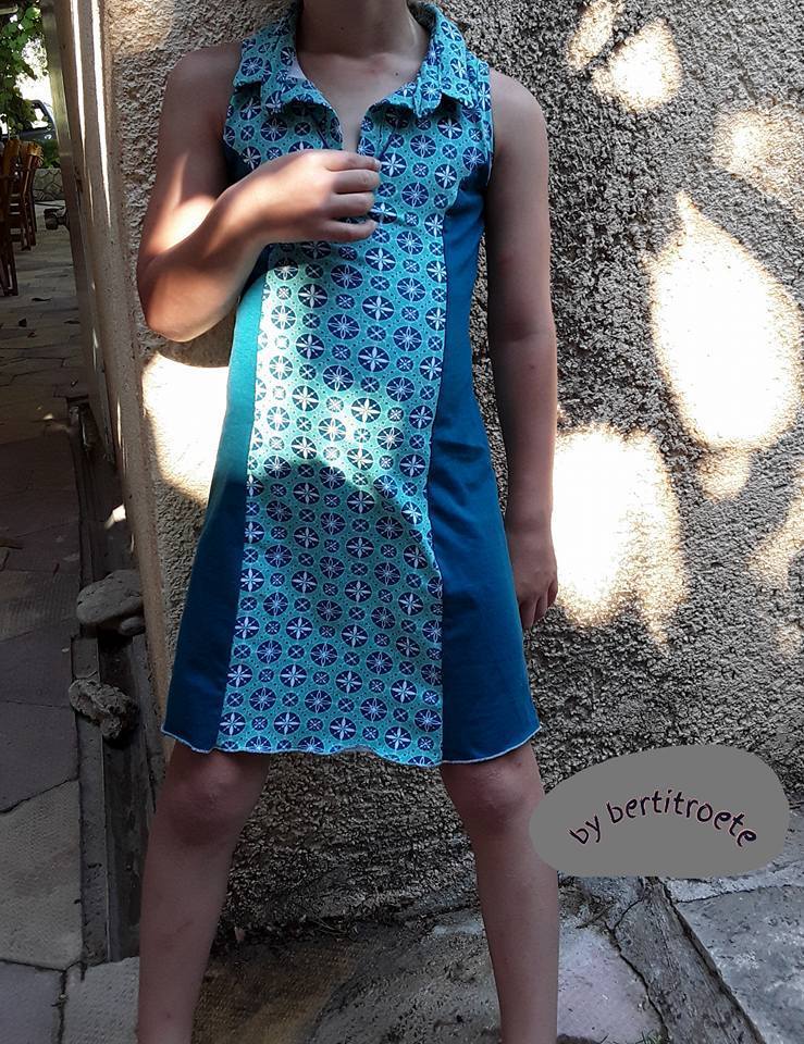 Ebook / Schnittmuster lillesol basics No.57 Polokleid & -Shirt