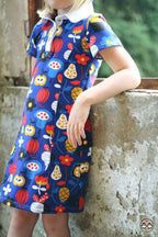 Designbeispiel: lillesol basics No.57 Polokleid & -Shirt