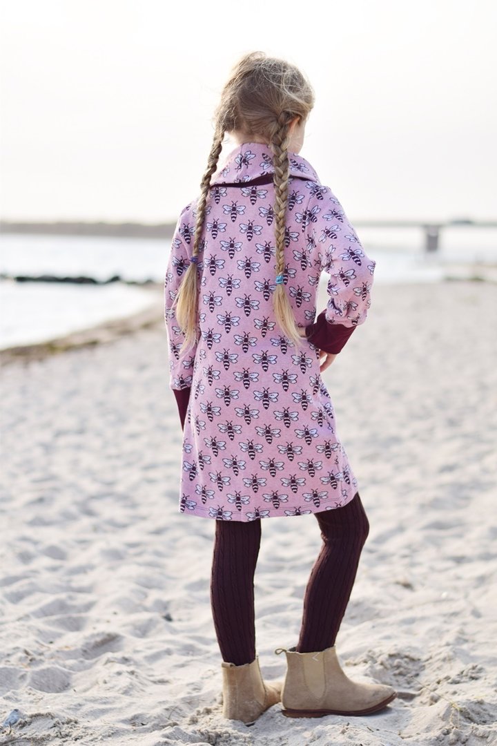 Ebook / Schnittmuster lillesol basics No.58 Shirt mit Kuschelkragen *mit Video-Anleitung*