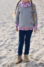 Ebook / Schnittmuster lillesol basics No.58 Shirt mit Kuschelkragen *mit Video-Anleitung*