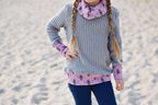 Ebook / Schnittmuster lillesol basics No.58 Shirt mit Kuschelkragen *mit Video-Anleitung*