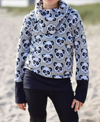 Designbeispiel: lillesol basics No.58 Shirt mit Kuschelkragen