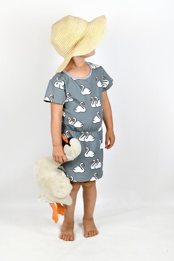 Ebook / Schnittmuster lillesol basics No.62 Jerseykleid & Shirt * mit Video-Nähanleitung *