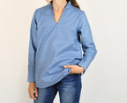 Ebook / Schnittmuster lillesol basics No.64 Flora-Bluse *mit Video-Nähanleitung*