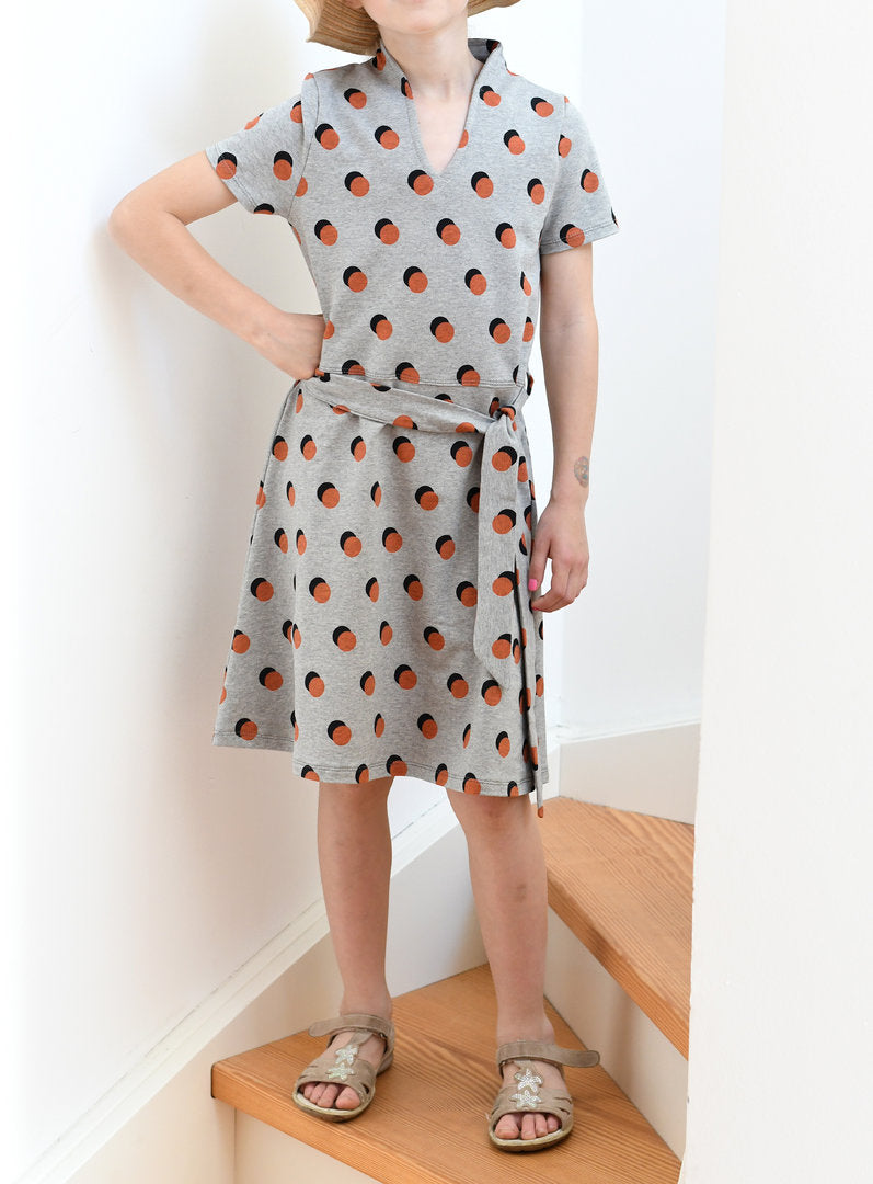 Ebook / Schnittmuster lillesol basics No.69 Kleid & Shirt Miaflora *mit Video-Nähanleitung*