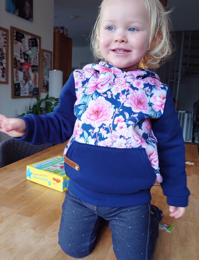 Papierschnittmuster lillesol basics No.75 Comfort Hoodie" mit Video-Nähanleitung*✂✂✂