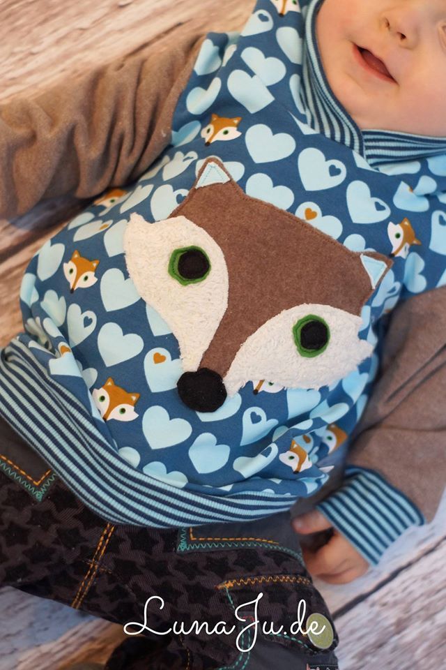 Designbeispiel: lillesol basics No.52 Hoodie