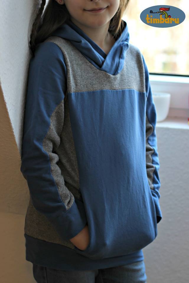Designbeispiel: lillesol basics No.52 Hoodie
