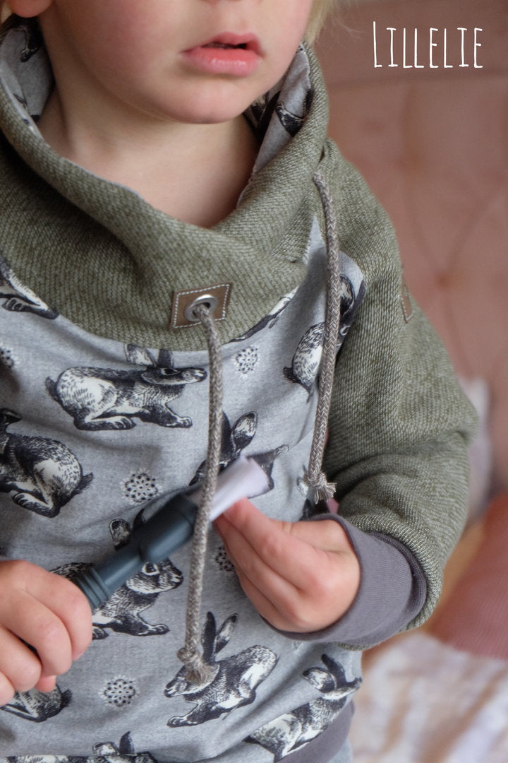 Designbeispiel: lillesol basics No.65 Raglan-Hoodie