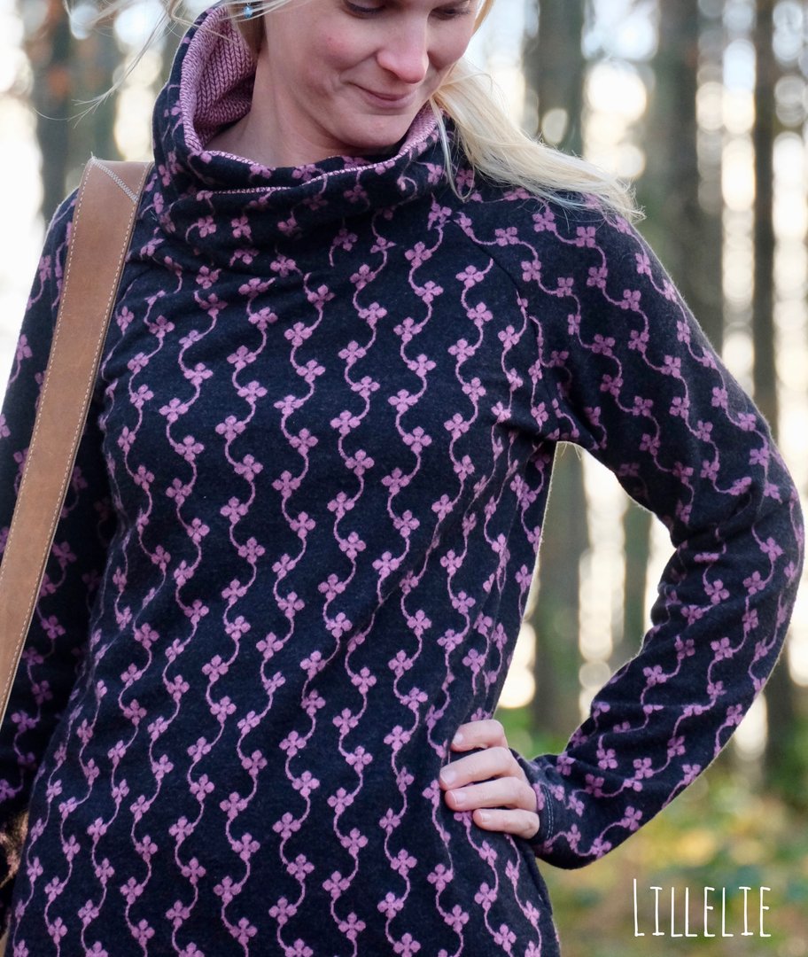 Designbeispiel: lillesol women No.39 Raglan-Hoodie