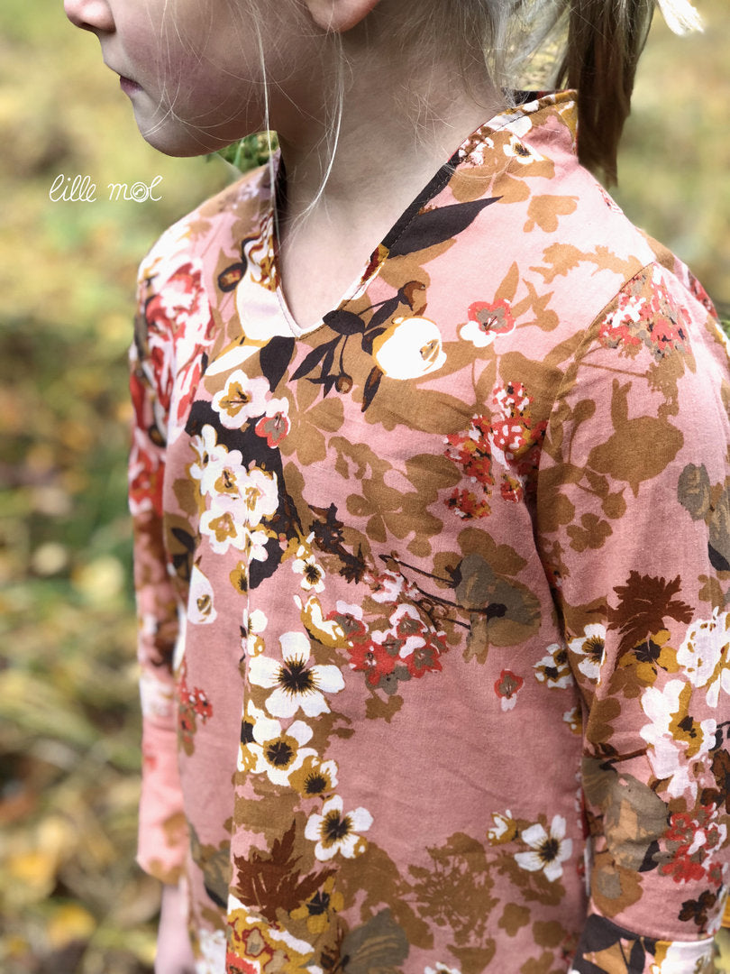 Ebook / Schnittmuster lillesol basics No.64 Flora-Bluse *mit Video-Nähanleitung*