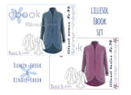 lillesol ebook set basics No.70 und women No.46 * mit Video-Nähanleitung *