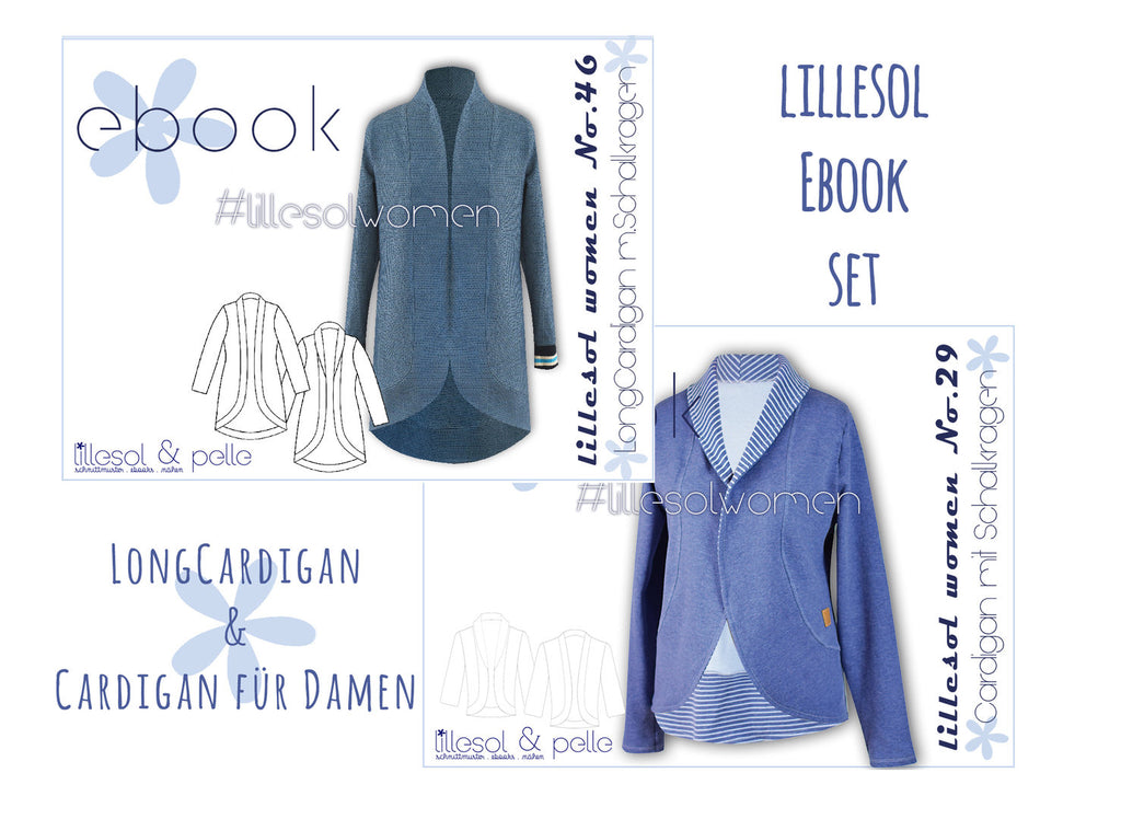 lillesol ebook set women No.29 und women No.46 * mit Video-Nähanleitung *