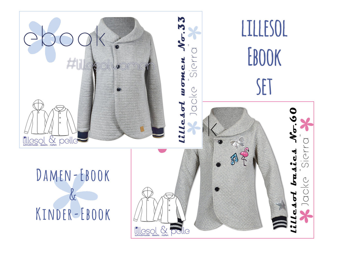 lillesol ebook set basics No.60 und women No.33 *mit Video-Anleitung*