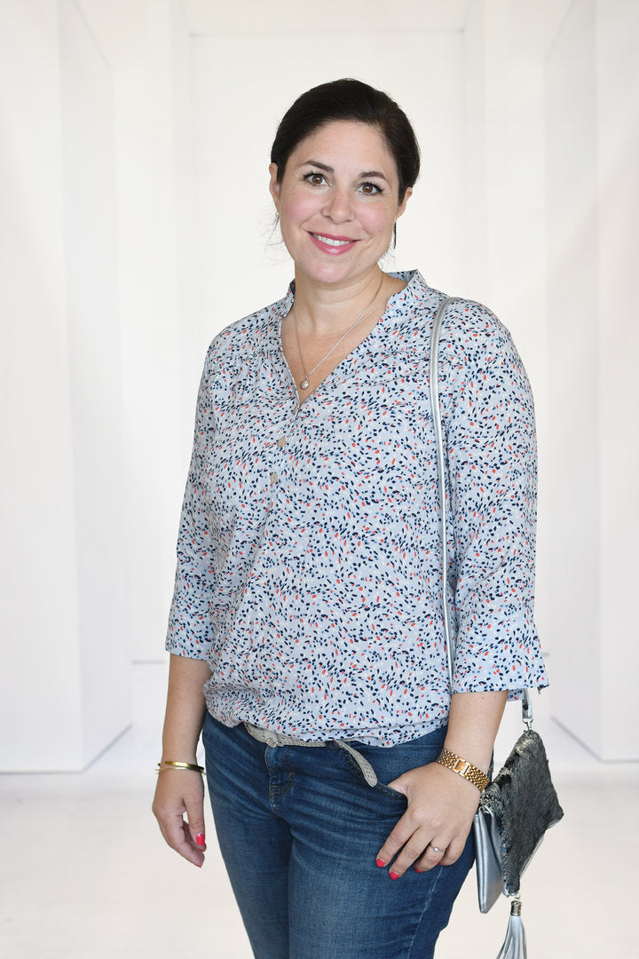 Ebook / Schnittmuster lillesol women No.6 Blusenshirt Webware *mit Video-Nähanleitung*