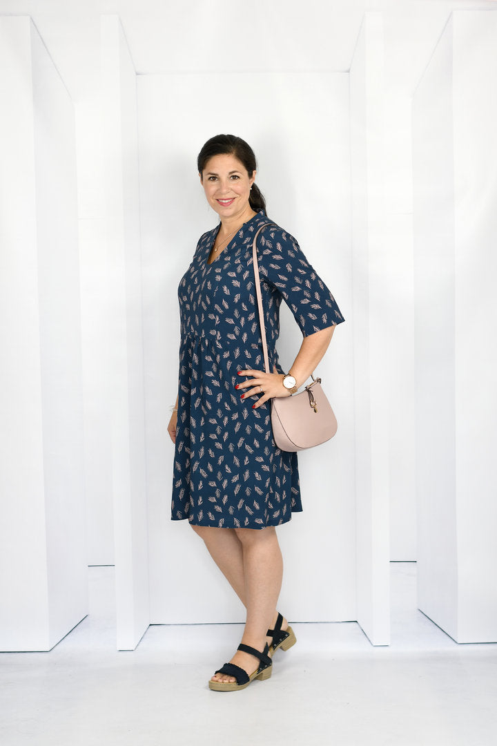 Ebook / Schnittmuster lillesol women No.42 Kleid/Tunika Mariluna *mit Video Nähanleitung