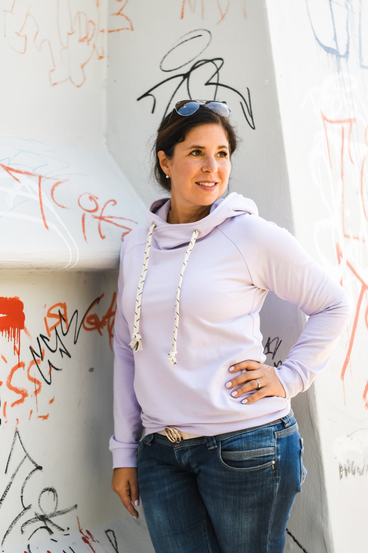 Schnittmuster lillesol women No.39 Raglan-Hoodie *mit Video Nähanleitung*