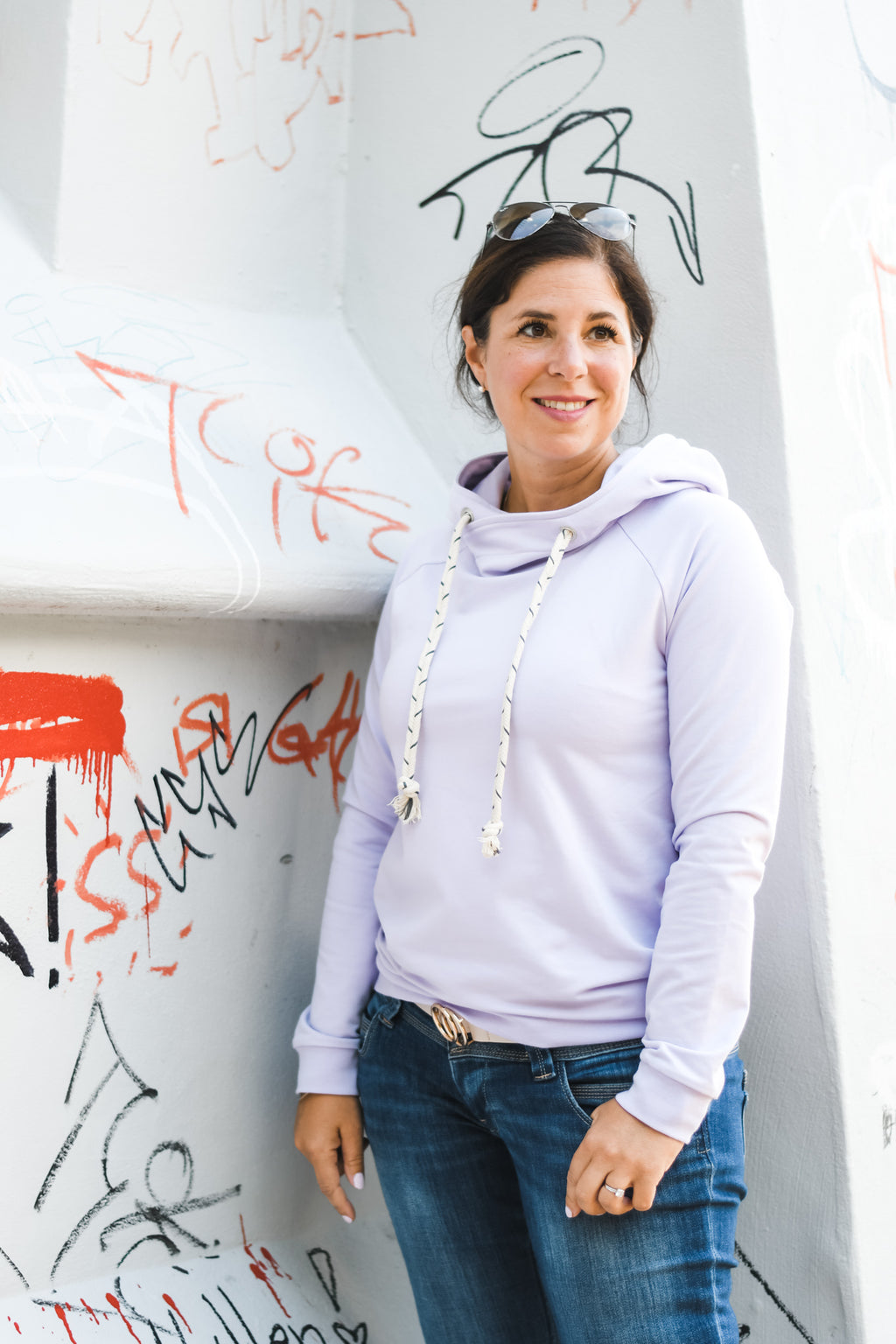 Schnittmuster lillesol women No.39 Raglan-Hoodie *mit Video Nähanleitung*