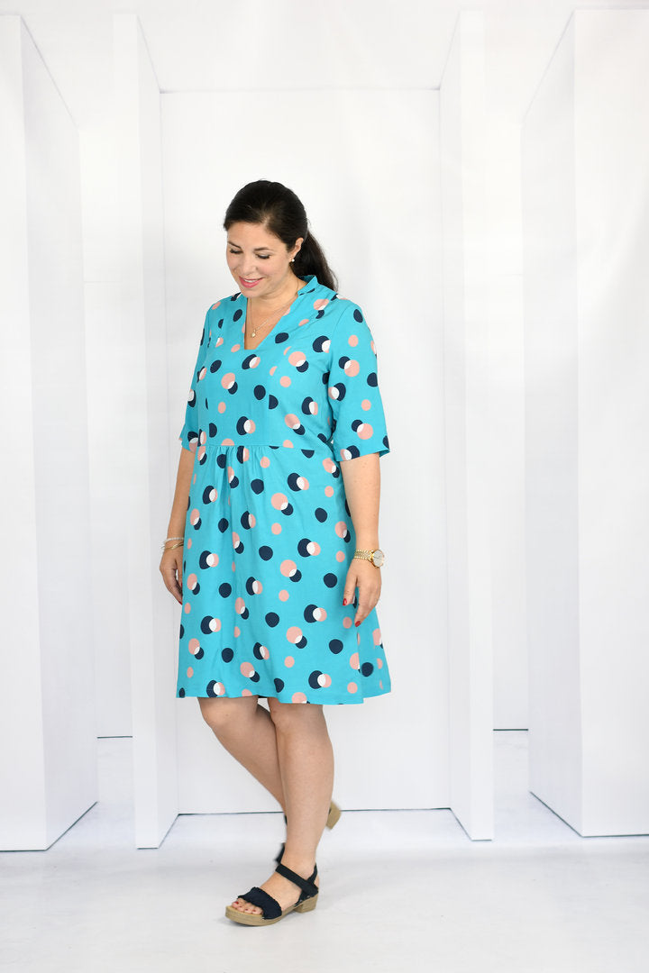 Ebook / Schnittmuster lillesol women No.42 Kleid/Tunika Mariluna *mit Video Nähanleitung