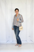 Ebook / Schnittmuster lillesol women No.38 Flora-Bluse *mit Video Nähanleitung*