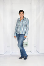 Ebook / Schnittmuster lillesol women No.57 Jerseybluse Leanna *mit Video Nähanleitung*
