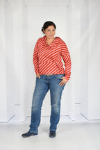 Papierschnittmuster lillesol women No.58 Oversize-Hoodie *mit Video-Nähanleitung* ✂✂✂