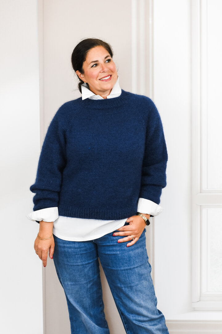 Ebook / Strickanleitung lillesol knits No.1 Raglanpullover "Mjuka"