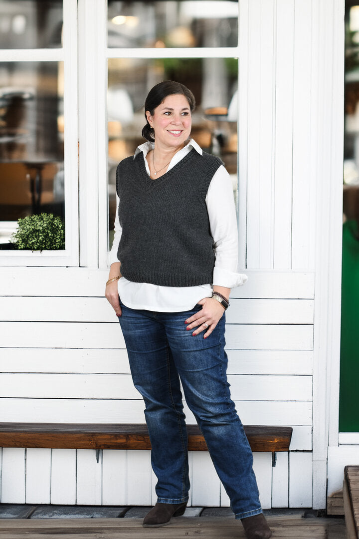Ebook / Strickanleitung lillesol knits No.3 Slipover "Svala"
