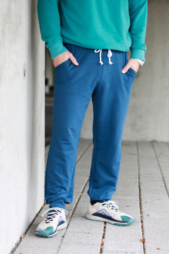 Ebook / Schnittmuster lillesol men No4 Jogginghose "Jogga" mit Video-Nähanleitung